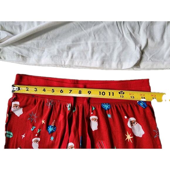 NEW! Wondershop Jingle Bells Santa Holiday 2 Pc Christmas Pajamas Women's Comfy - Picture 7 of 9